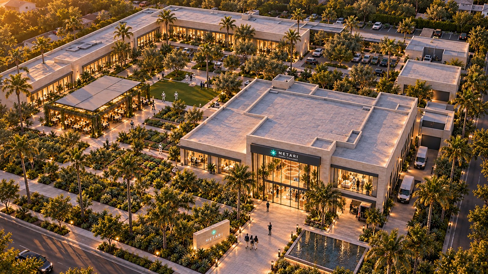 Concept rendering: The campus network